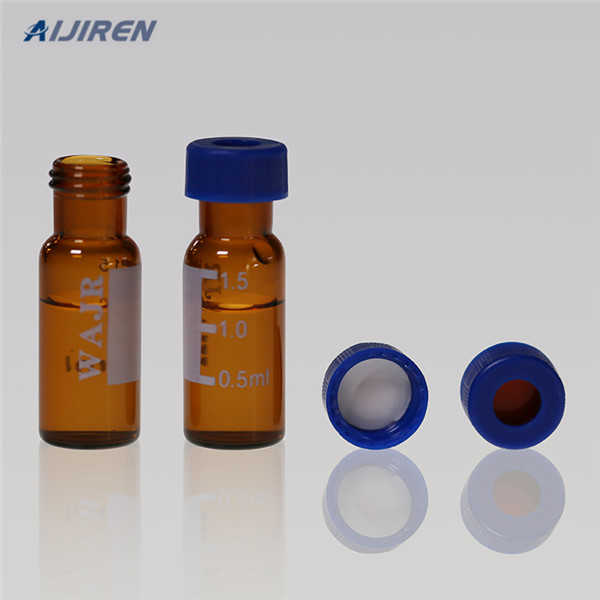 steel gold 40% larger opening crimp top vials with high quality